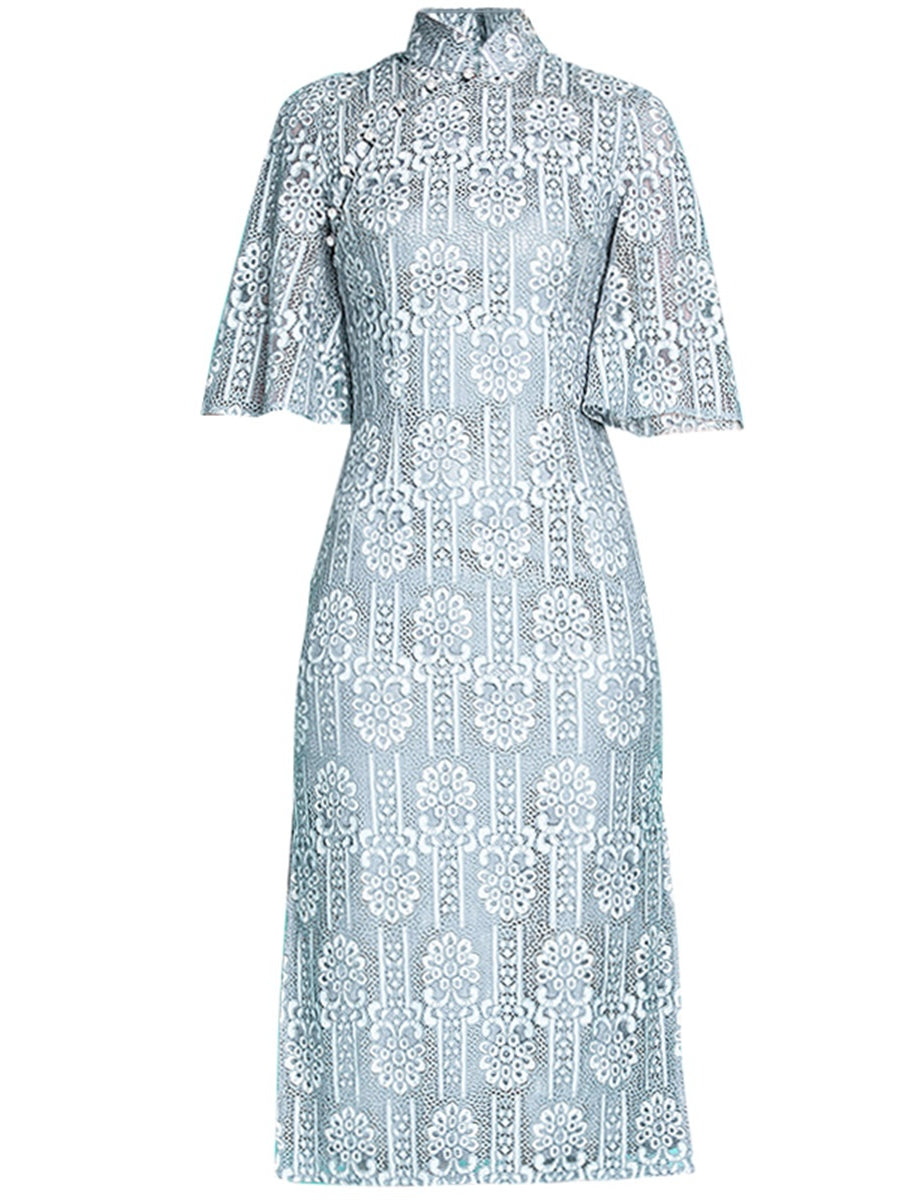 Qipao - Full Lace Midi