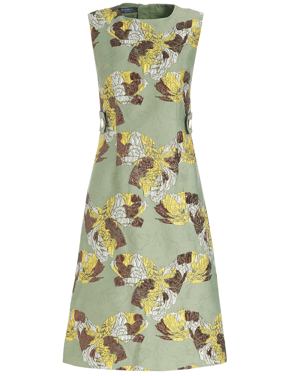 Jacquard Shift Dress
