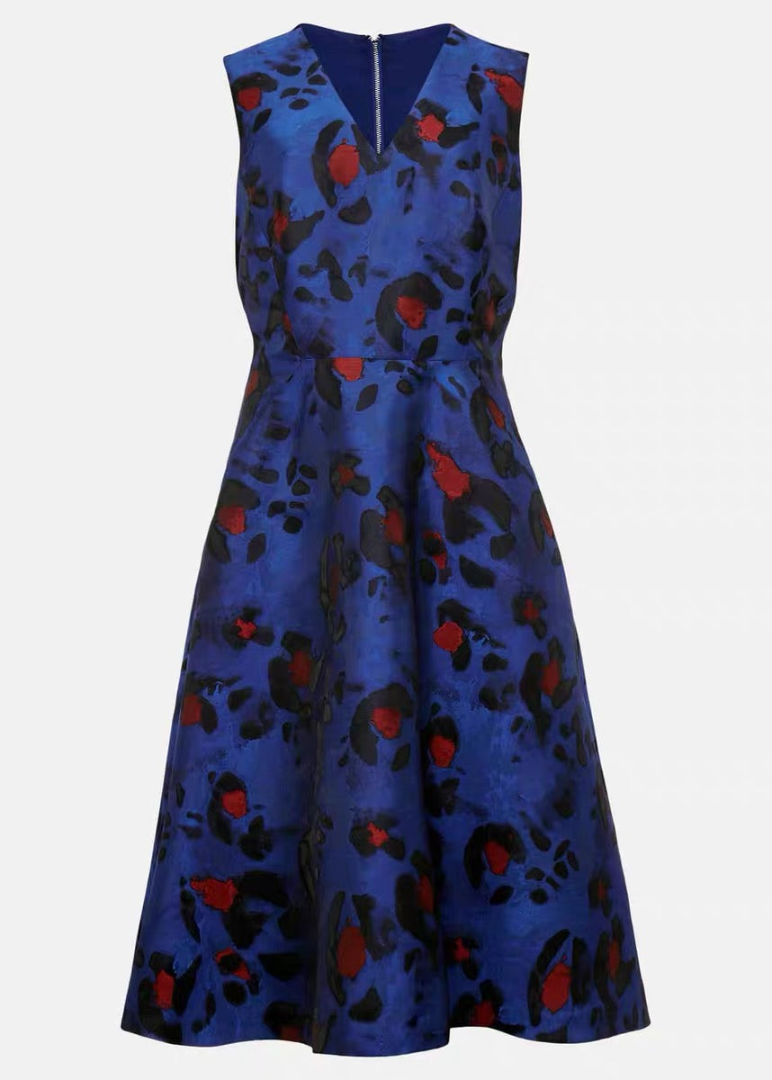 Jacquard Fit&Flare Dress