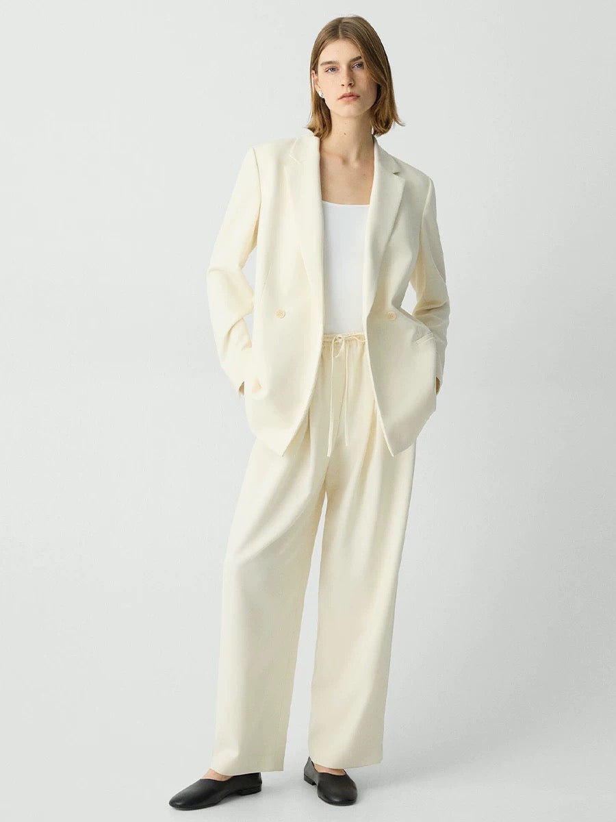 Double-Breasted Loose Jacket