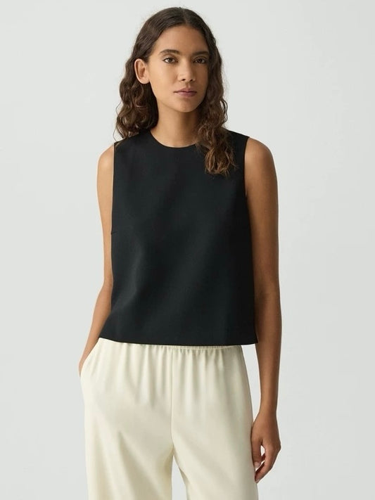 Crepe Lined Tank Top