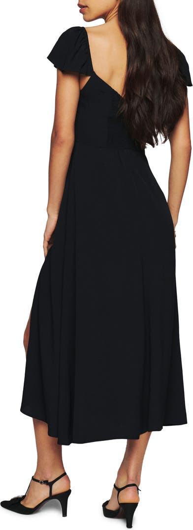 Rayon Midi Dress
