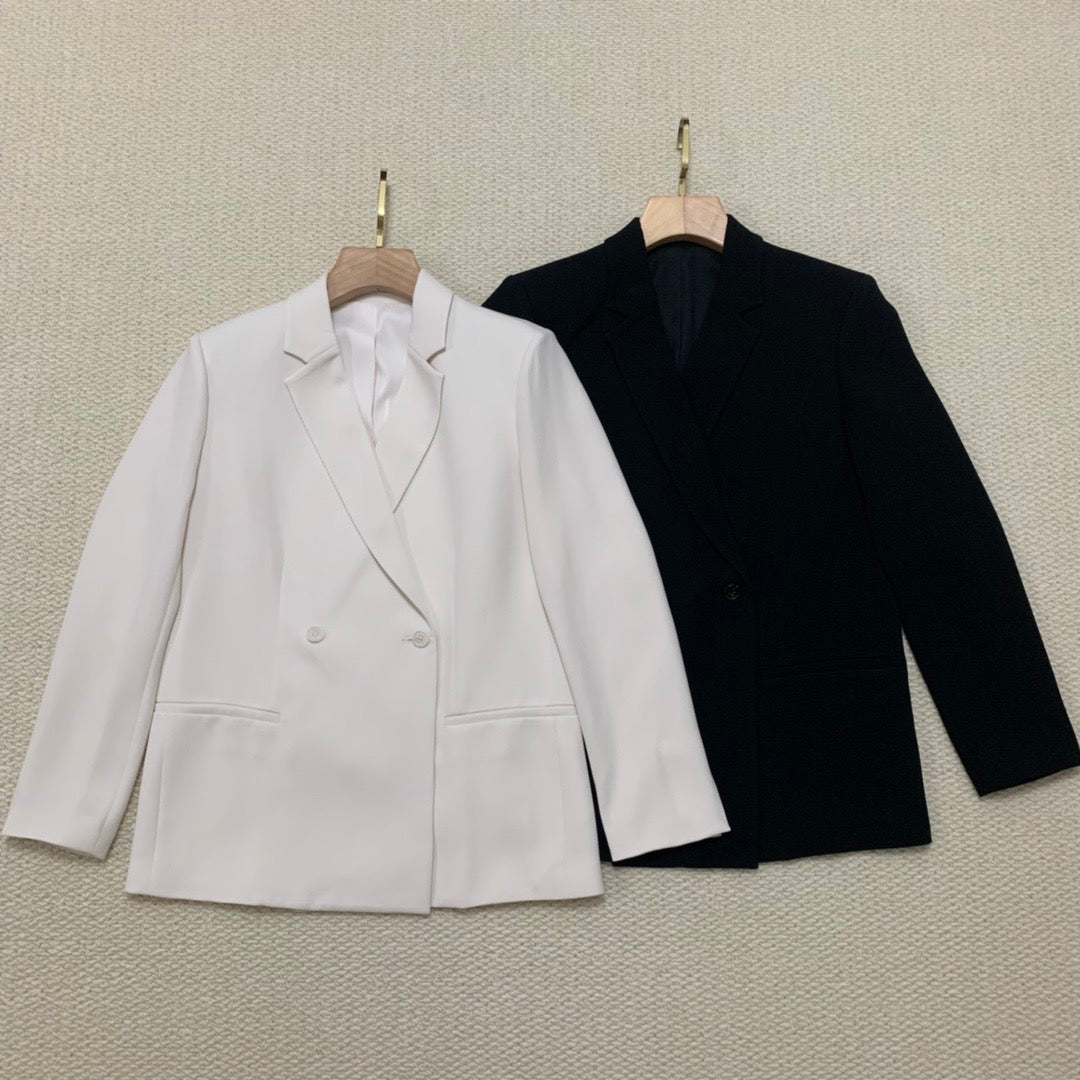Double-Breasted Loose Jacket