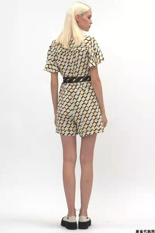 Viscose Printed Playsuit