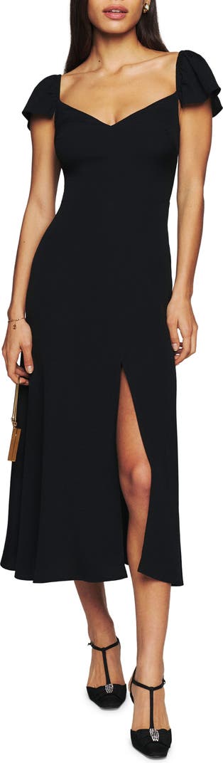 Rayon Midi Dress