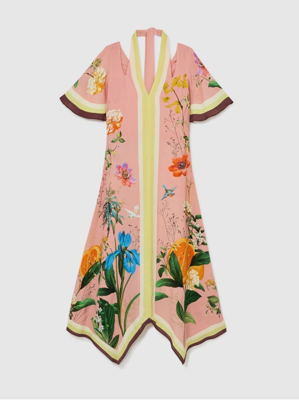 Georgette Printed Midi Dress