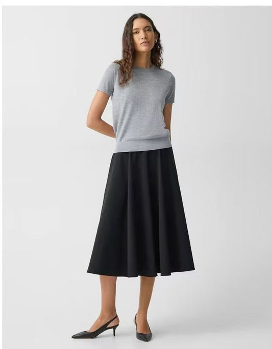 Triacetate Flare Skirt