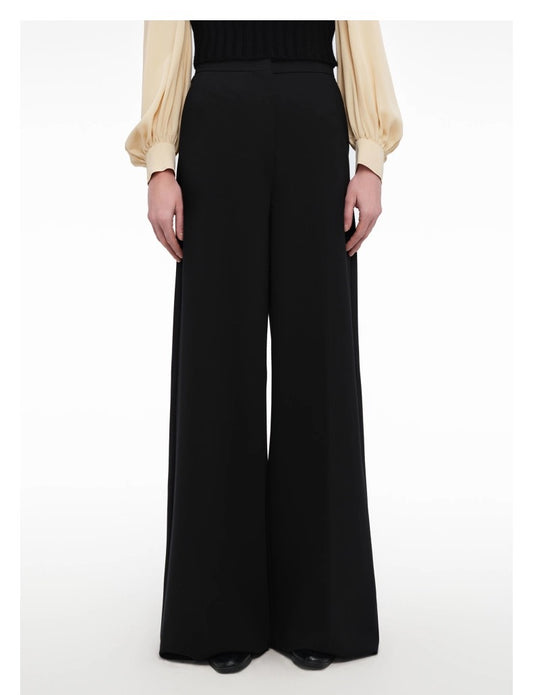 High-Waisted Flare Hem Pants