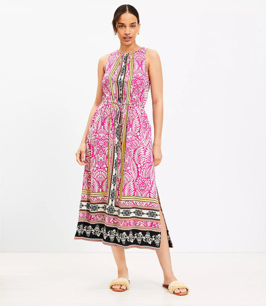 Rayon printed Maxi Dress