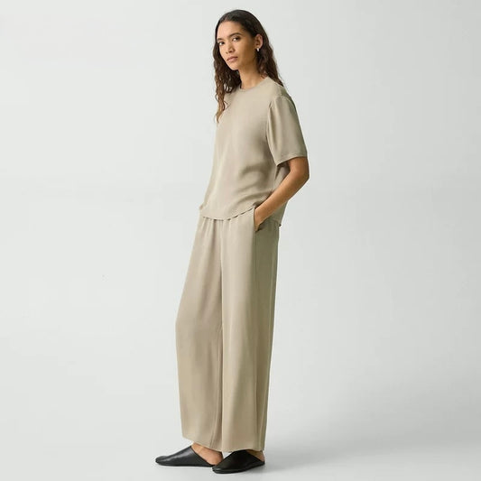 Silk Loose Pants