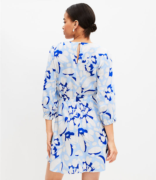 Rayon Linen Short Dress