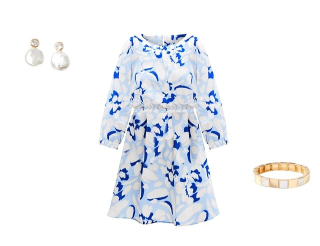 Rayon Linen Short Dress