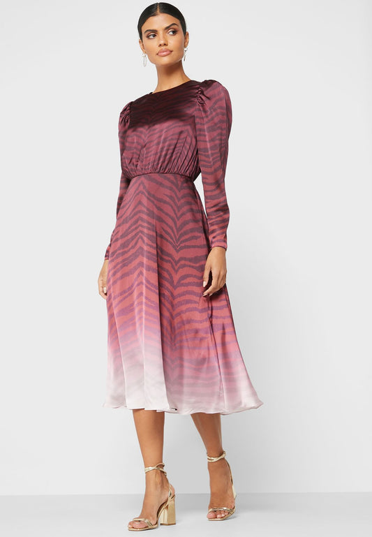 Ombré Midi Dress