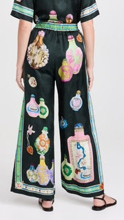 Jacquard Printed Pants