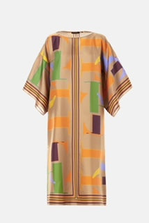 Silk Oversize Dress