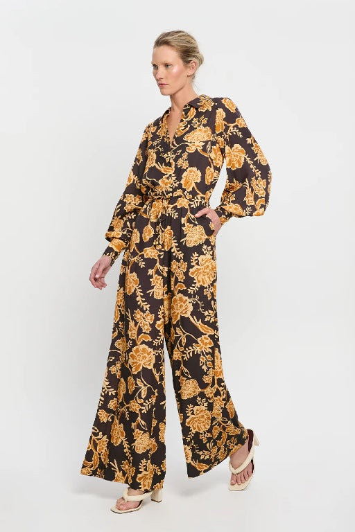 Tencel Printed Jumpsuit