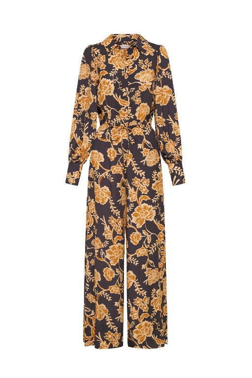 Tencel Printed Jumpsuit