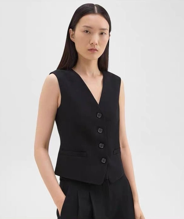 Crepe Vest