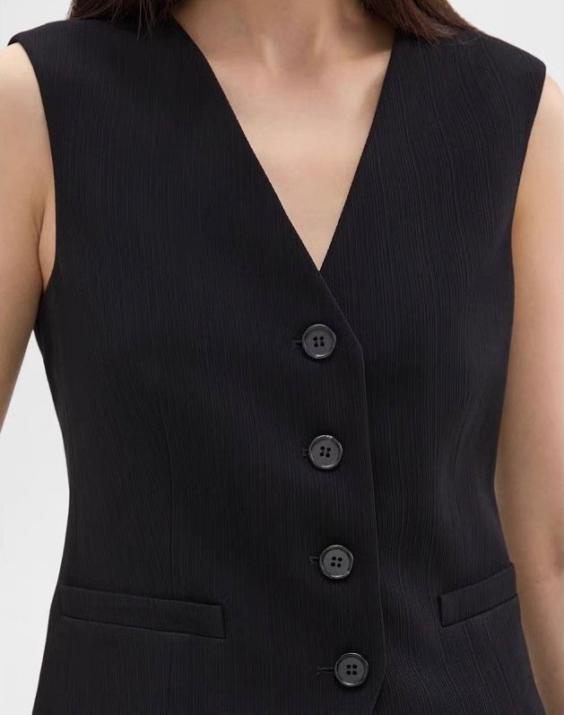 Crepe Vest