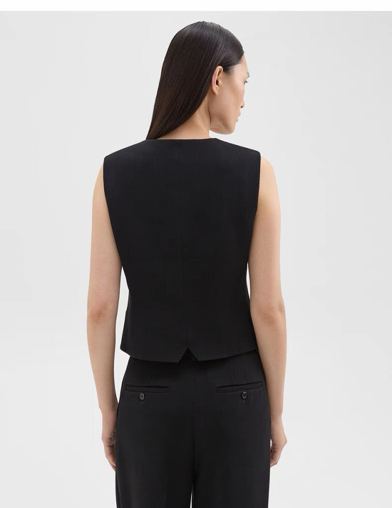 Crepe Vest