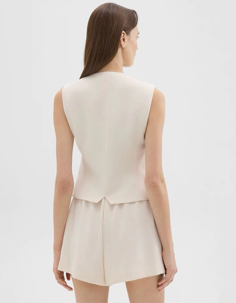 Crepe Vest