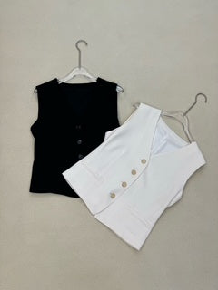 Crepe Vest