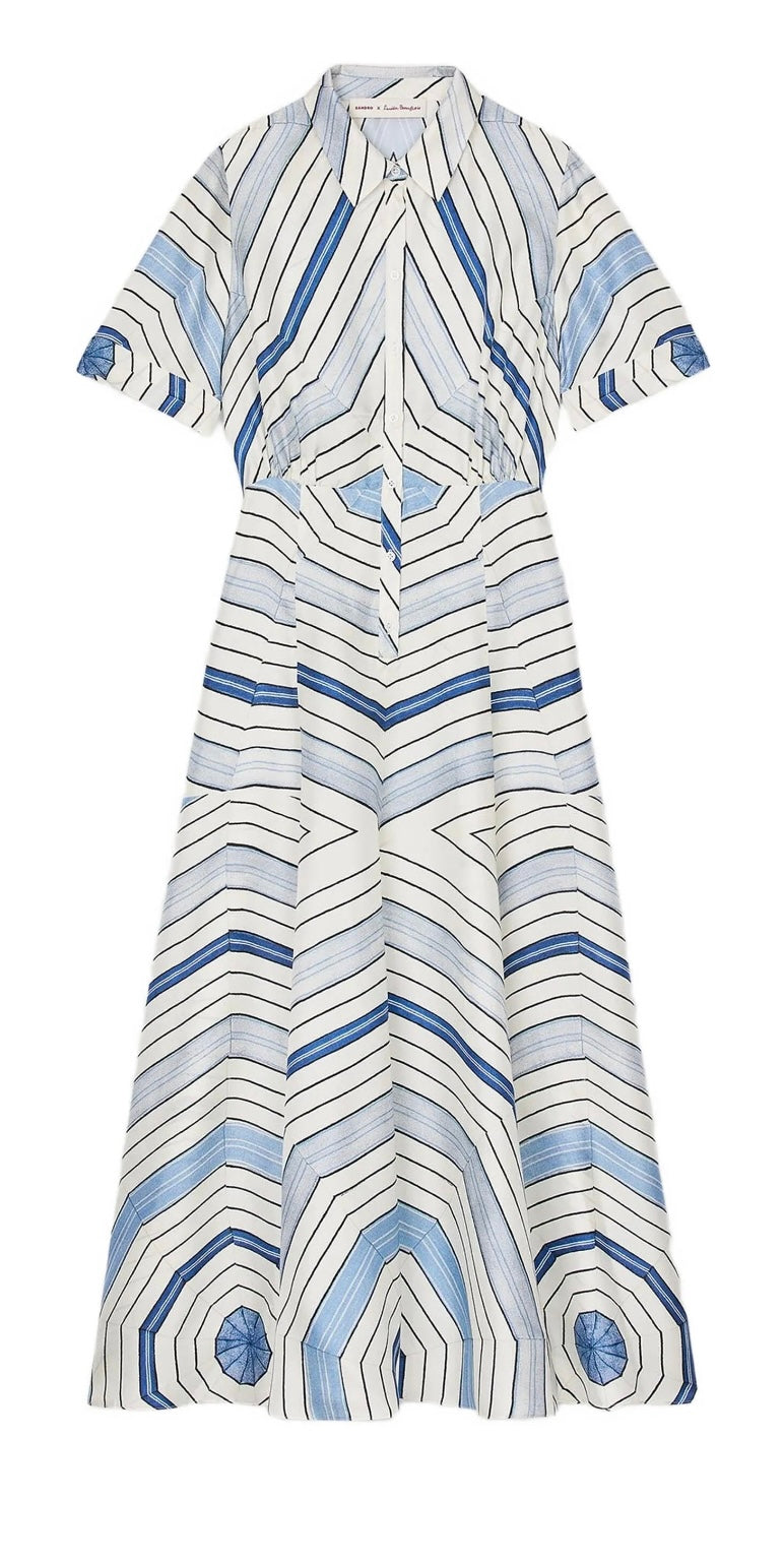 Geometric Midi Dress
