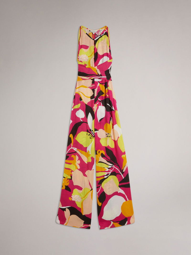 Halterneck With Wrap Jumpsuit