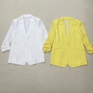 Triacetate Fold Sleeve Jacket