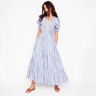 Linen Maxi Dress