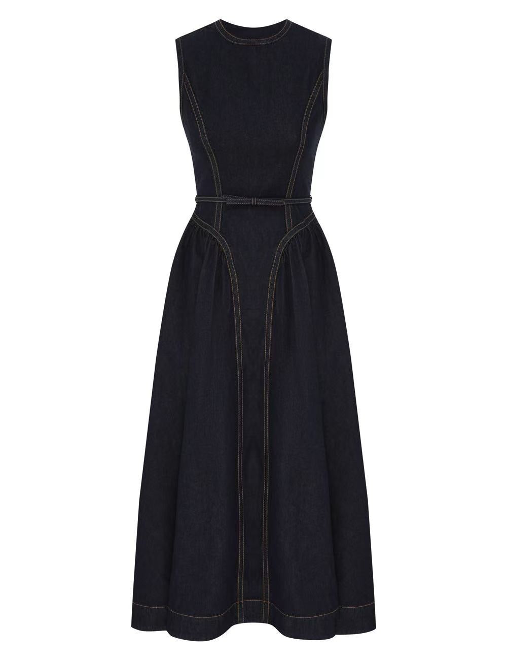 Denim Midi Dress