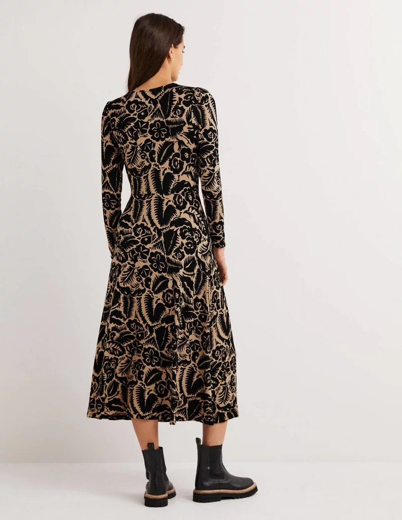 Jersey Midi Dress