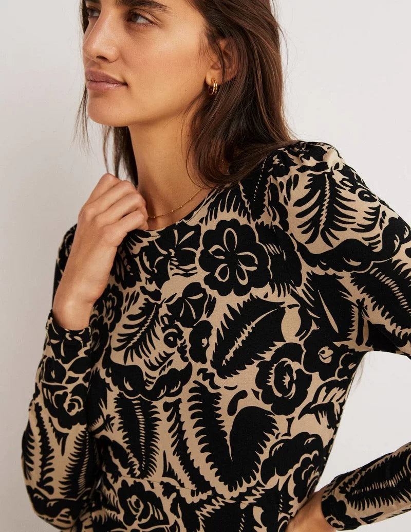 Jersey Midi Dress