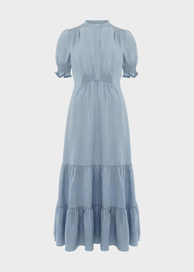 Lightweight Chambray Dress