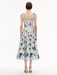 Cotton Fit&Flare Dress