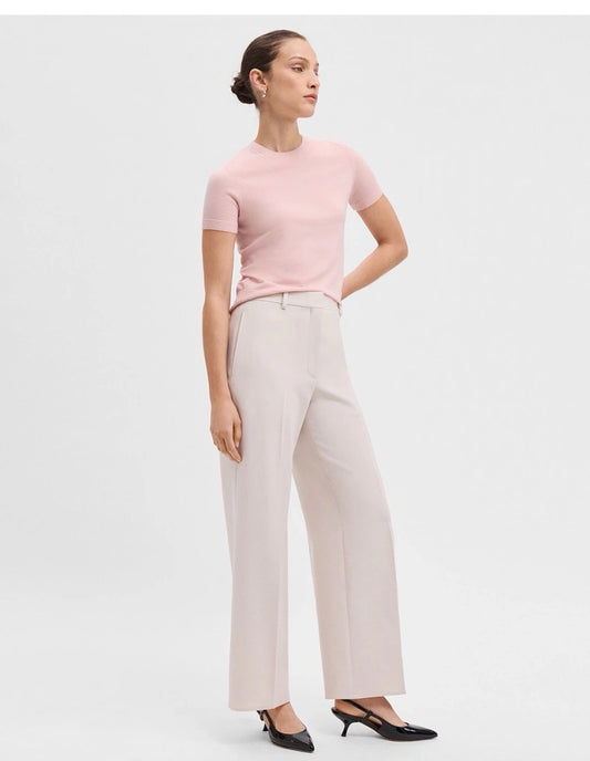 Crepe Cropped Pant