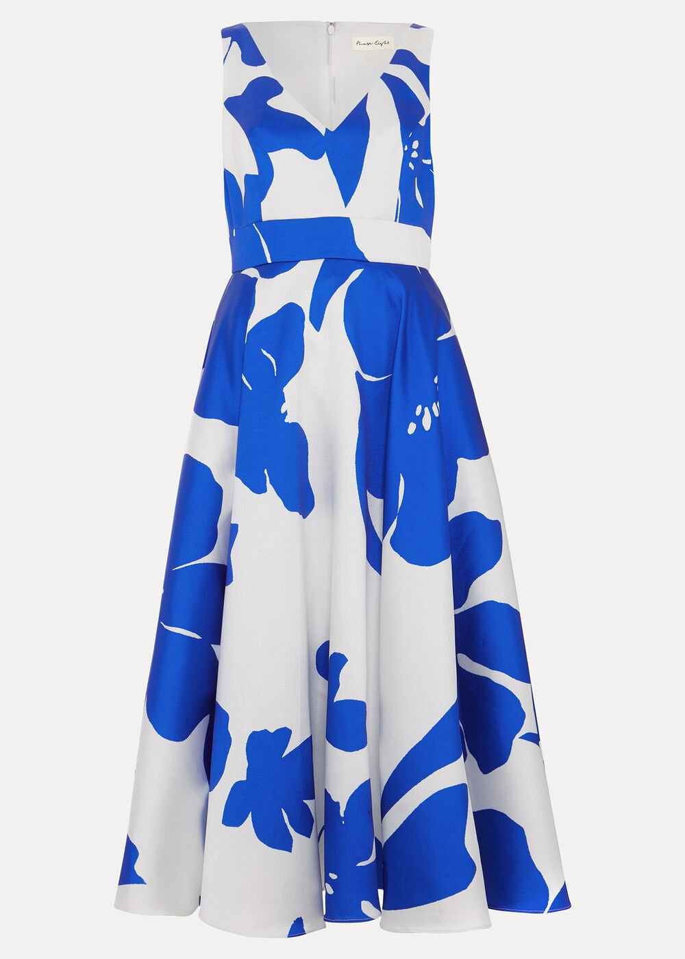 Printed Midi Dress