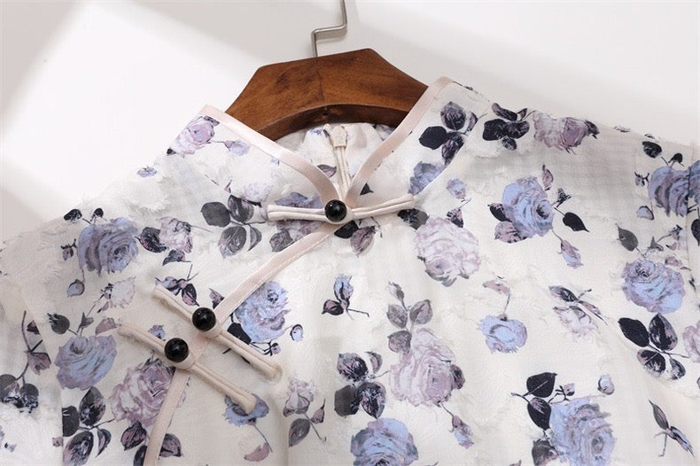 Qipao - Trimmed Midi