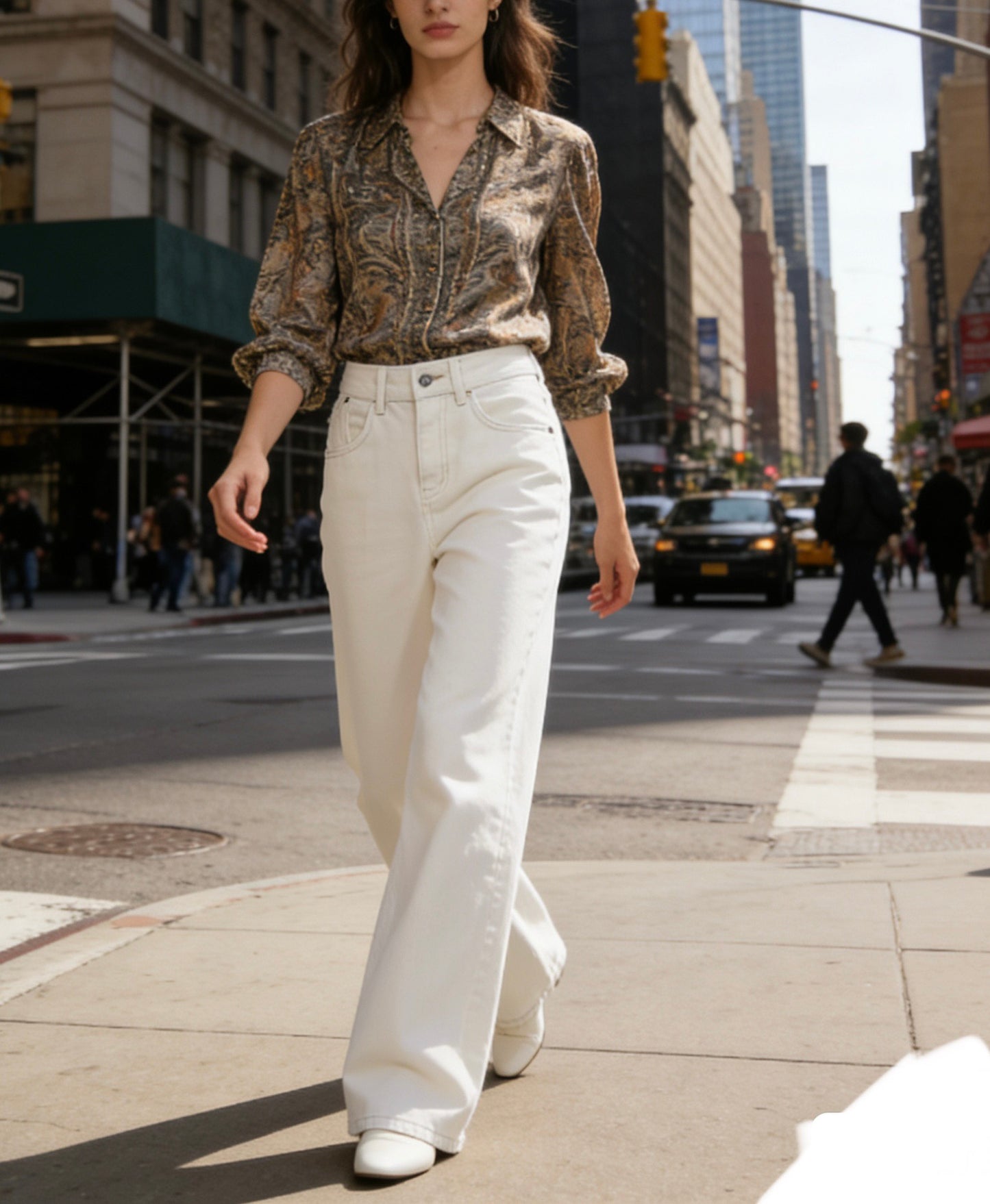 Le-Slim Palazzo Jeans