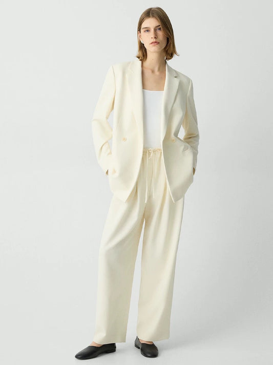 Double-Breasted Loose Jacket