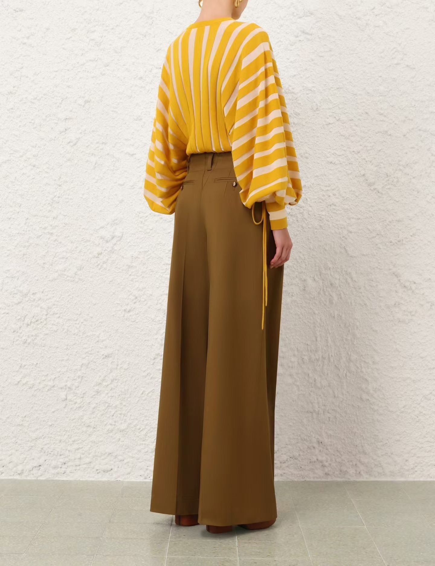 Striped Soft Knit Sweater