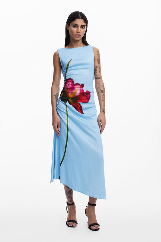 Spandex Asymmetrical Dress