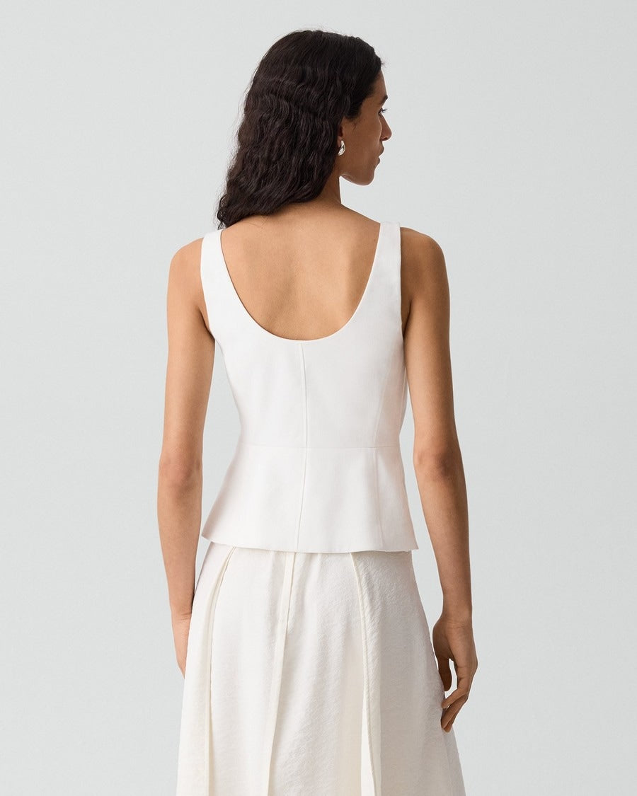 Viscose Linen Vest