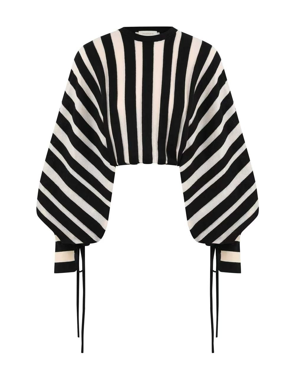 Striped Soft Knit Sweater