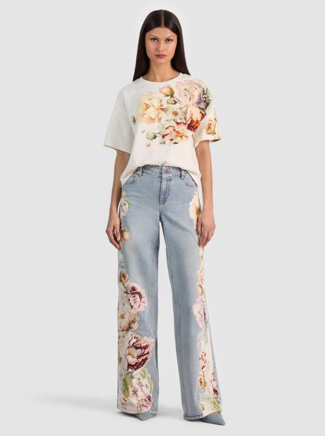 Appliqué Oversized Top