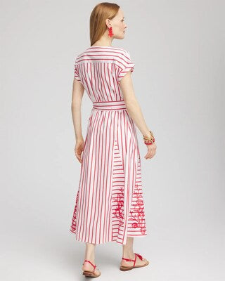 Cotton Striped Dress
