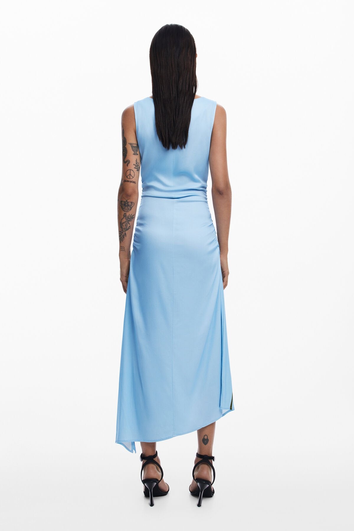 Spandex Asymmetrical Dress