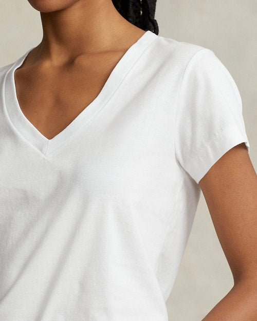 Cotton V-Neck Tee