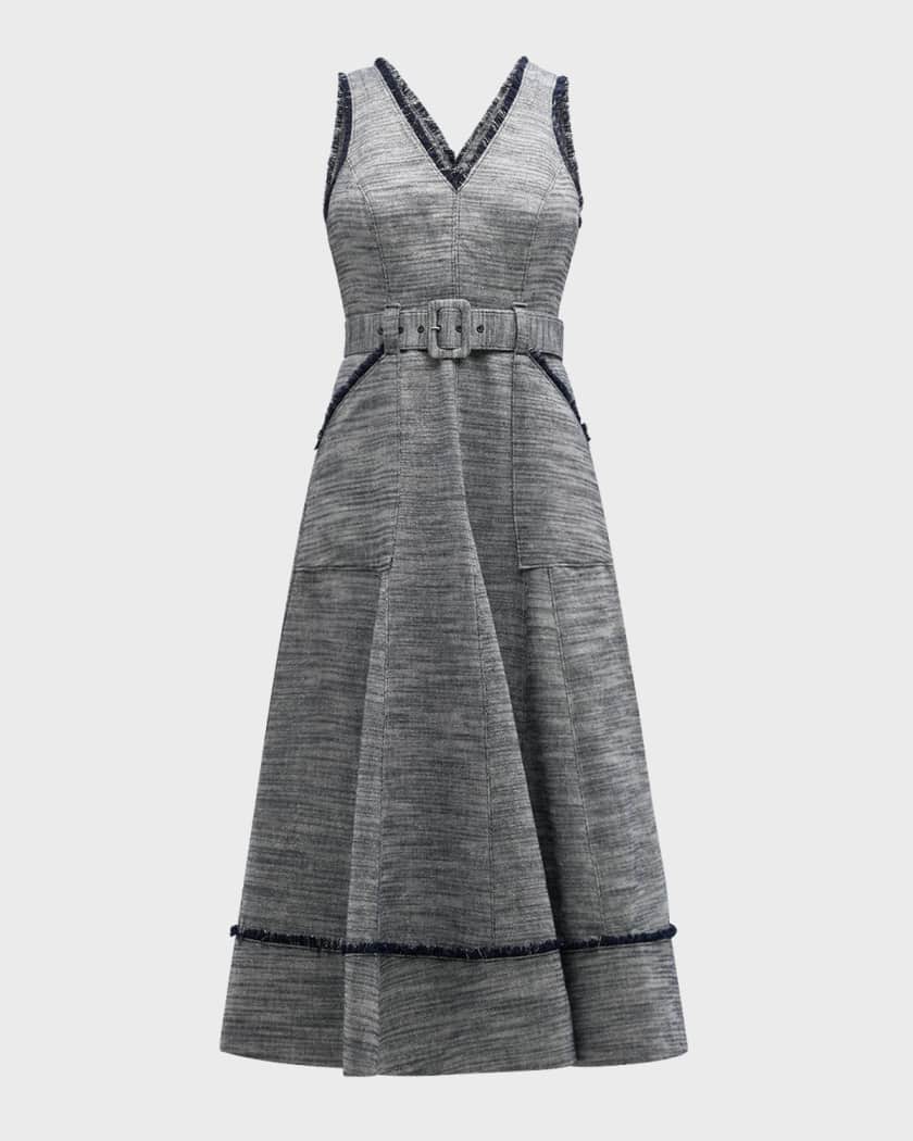 Metallic Evening Dress