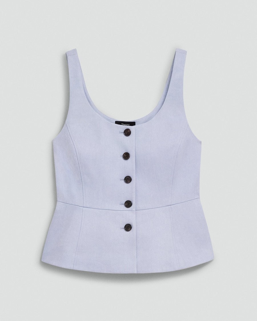 Viscose Linen Vest